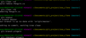 Отчёт от 6401 за Система Git / pingwin