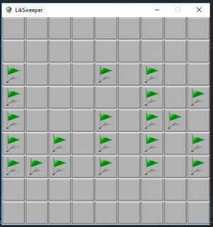 Отчёт от 6452 за Java Sweeper / Смена флагов
