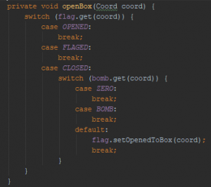 Отчёт от 6452 за Java Sweeper / Выбор из выбора