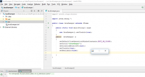 Отчёт от 6603 за Java Sweeper / Закрытие на выходе