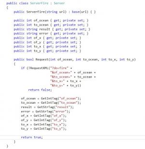 Отчёт от 6620 за Морской флот / Клиентский флот - Класс ServerFire