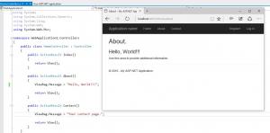 Отчёт от 6620 за Базовый ASP.ект / Мы начинаем ASP.NET с MVC