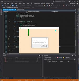 Отчёт от 6861 за Простой WPF  / WPF. Простая змейка. VIP урок. Поймай хвост!