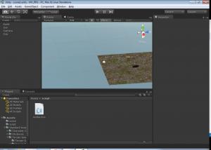Отчёт от 689 за Unity 3D / Первая сцена