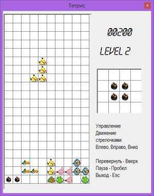 Отчёт от 6925 за Тетрис / VIP урок. Angry Birds или проблемы красивых игр
