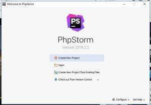 Отчёт от 7119 за PHP Driver / Установка PhpStorm