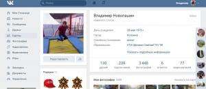 Отчёт от 7119 за API ВКонтакте / Введение
