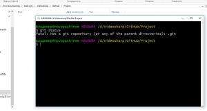 Отчёт от 7119 за Система Git / Установка