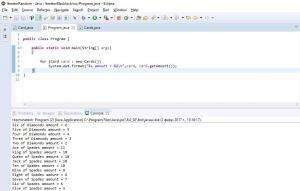 Отчёт от 7119 за Iterator / Iterator - BlackJack - Deck of Cards