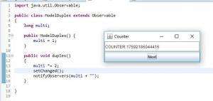 Отчёт от 7119 за MVC шаблон / MVC - Counter - ModelDuplex