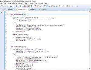 Отчёт от 7119 за MVC шаблон / MVC - PhoneBook - UserSQL - CRUD