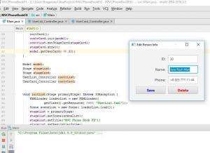 Отчёт от 7119 за MVC и JavaFX / Controller - UserCard - Добавление