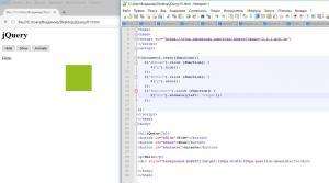 Отчёт от 7119 за Знакомство с jQuery / Эксперименты и кнопки