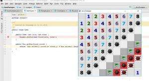 Отчёт от 7119 за Java Sweeper / Игровая координата