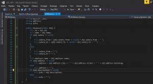 Отчёт от 7119 за API поиска работы / Структура вакансии