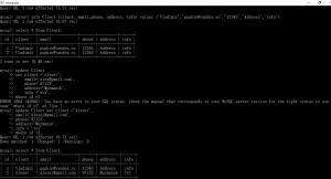 Отчёт от 7119 за БД - Управление гостиницей / Модель. SQL запросы для Client
