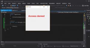 Отчёт от 7119 за Entity Framework / Создание приложения