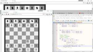Отчёт от 7119 за НаноШахматы / HTML5 - Поднятие фигур