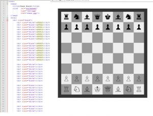 Отчёт от 7180 за НаноШахматы / HTML - Фигуры на Доске