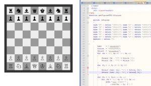 Отчёт от 7180 за НаноШахматы / PHP - Превращение букв
