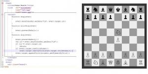 Отчёт от 7180 за НаноШахматы / JavaScript - Я тебя съем!