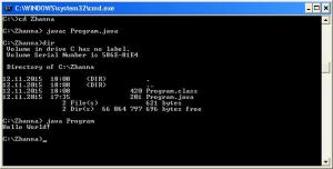 Отчёт от 7185 за J1. Запуск / START - Платформа Java