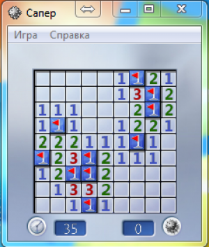 Отчёт от 7238 за Боты Сапёра / ИГРА - Счастливый сапёр