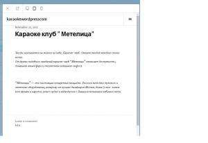 Отчёт от 7299 за Инфобизнес / WordPress