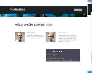 Отчёт от 7300 за Инфобизнес / Генератор целевой страницы