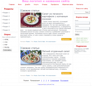 Отчёт от 7321 за Инфобизнес / Сайты конкурентов