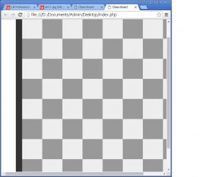 Отчёт от 7486 за НаноШахматы / CSS - Шахматная доска
