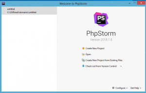 Отчёт от 7645 за PHP Driver / Установка PhpStorm