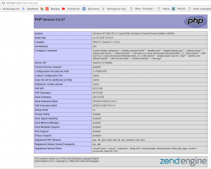 Отчёт от 7645 за PHP Driver / Установка и настройка Apache + PHP