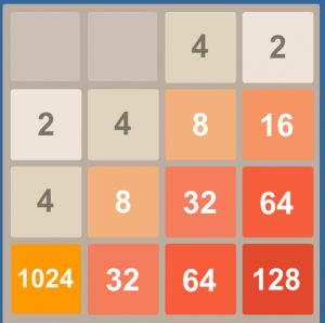 Отчёт от 7645 за Микроигры / 2048 - Учимся играть