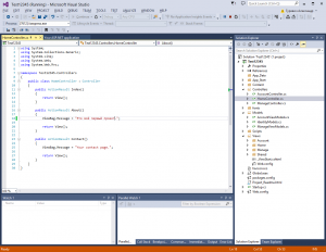 Отчёт от 7645 за Базовый ASP.ект / Мы начинаем ASP.NET с MVC