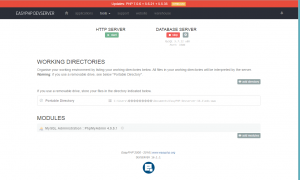 Отчёт от 7645 за Интернет-магазин / Установка EasyPHP