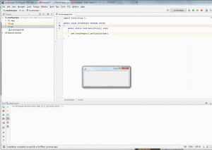 Отчёт от 7652 за Java Sweeper / Простое окно