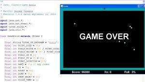 Отчёт от 7696 за Game Xonix / Поиграем?