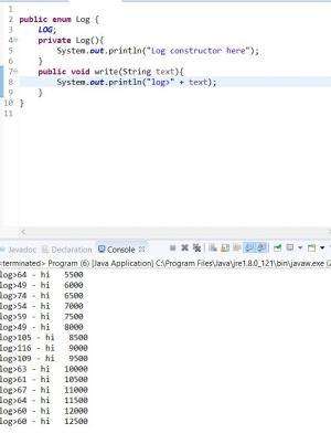 Отчёт от 7696 за Singleton / VIP - Singleton - Timer - Enum