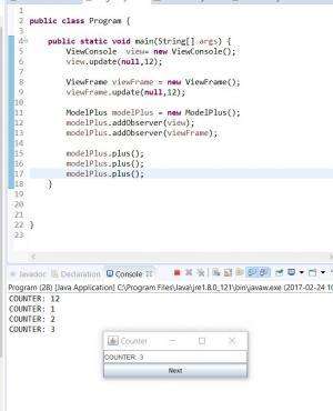 Отчёт от 7696 за MVC шаблон / MVC - Counter - ModelPlus
