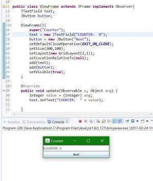 Отчёт от 7696 за MVC шаблон / MVC - Counter - ControllerPlusFrame