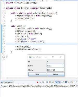 Отчёт от 7696 за MVC шаблон / MVC - PhoneBook - User Struct
