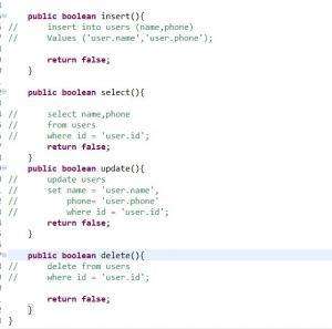 Отчёт от 7696 за MVC шаблон / MVC - PhoneBook - UserSQL - Queries