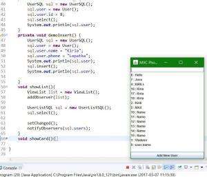 Отчёт от 7696 за MVC шаблон / MVC - PhoneBook - UserListSQL - Select