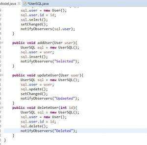 Отчёт от 7696 за MVC шаблон / MVC - PhoneBook - Model - Methods