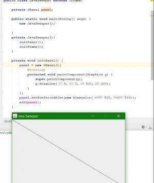 Отчёт от 7696 за Java Sweeper / Метод рисования