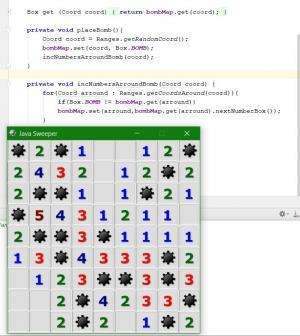 Отчёт от 7696 за Java Sweeper / Следующая цифра