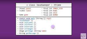Отчёт от 7696 за Java Sweeper / Полёт над классом