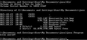 Отчёт от 7737 за J1. Запуск / START - Платформа Java