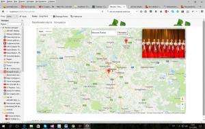 Отчёт от 791 за ASP.NET и GMaps / География формулистов